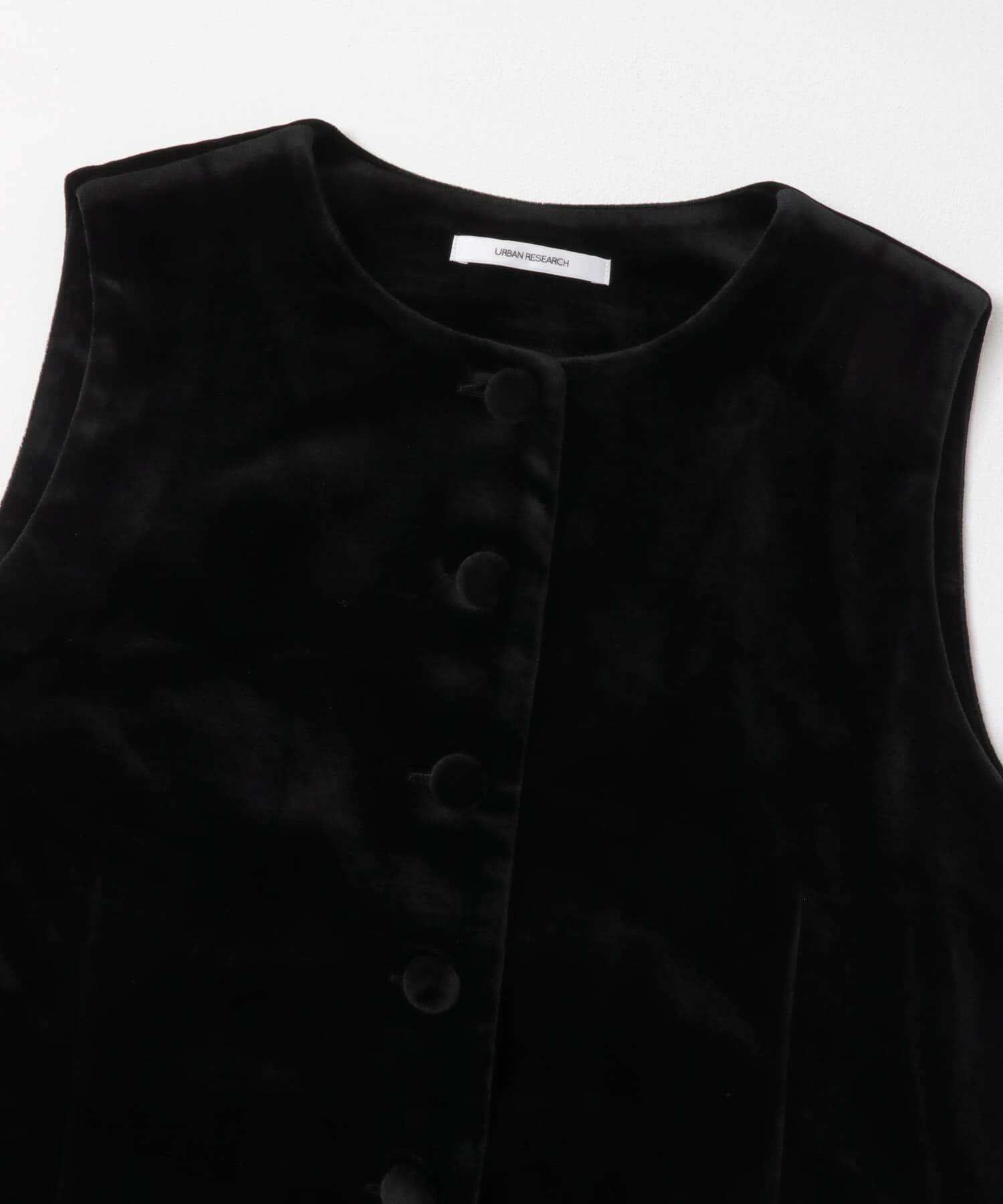 URBAN RESEARCH「ベロアジレ」|ベスト・ジレ|
