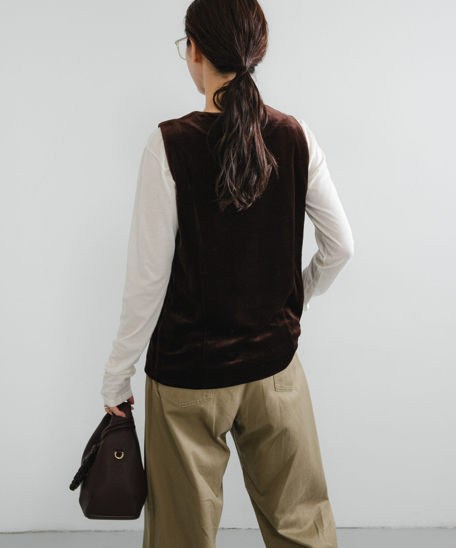 URBAN RESEARCH「ベロアジレ」|ベスト・ジレ|