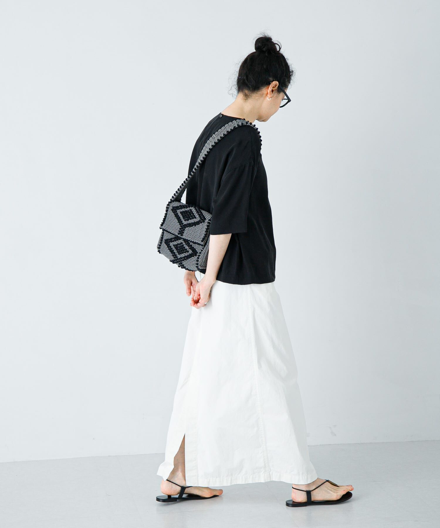 かぐれ「『2サイズ展開』コットンストレートスカート」|スカート|