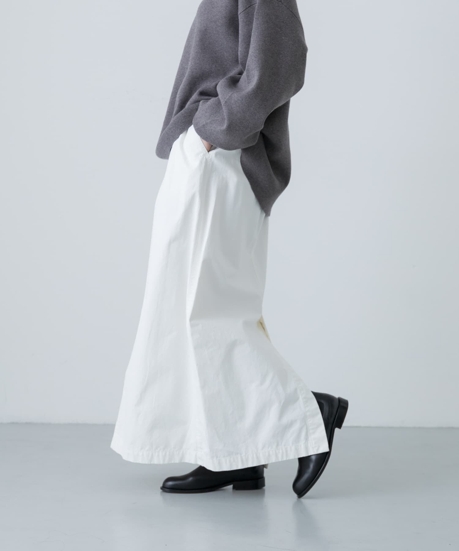 かぐれ「『2サイズ展開』コットンストレートスカート」|スカート|