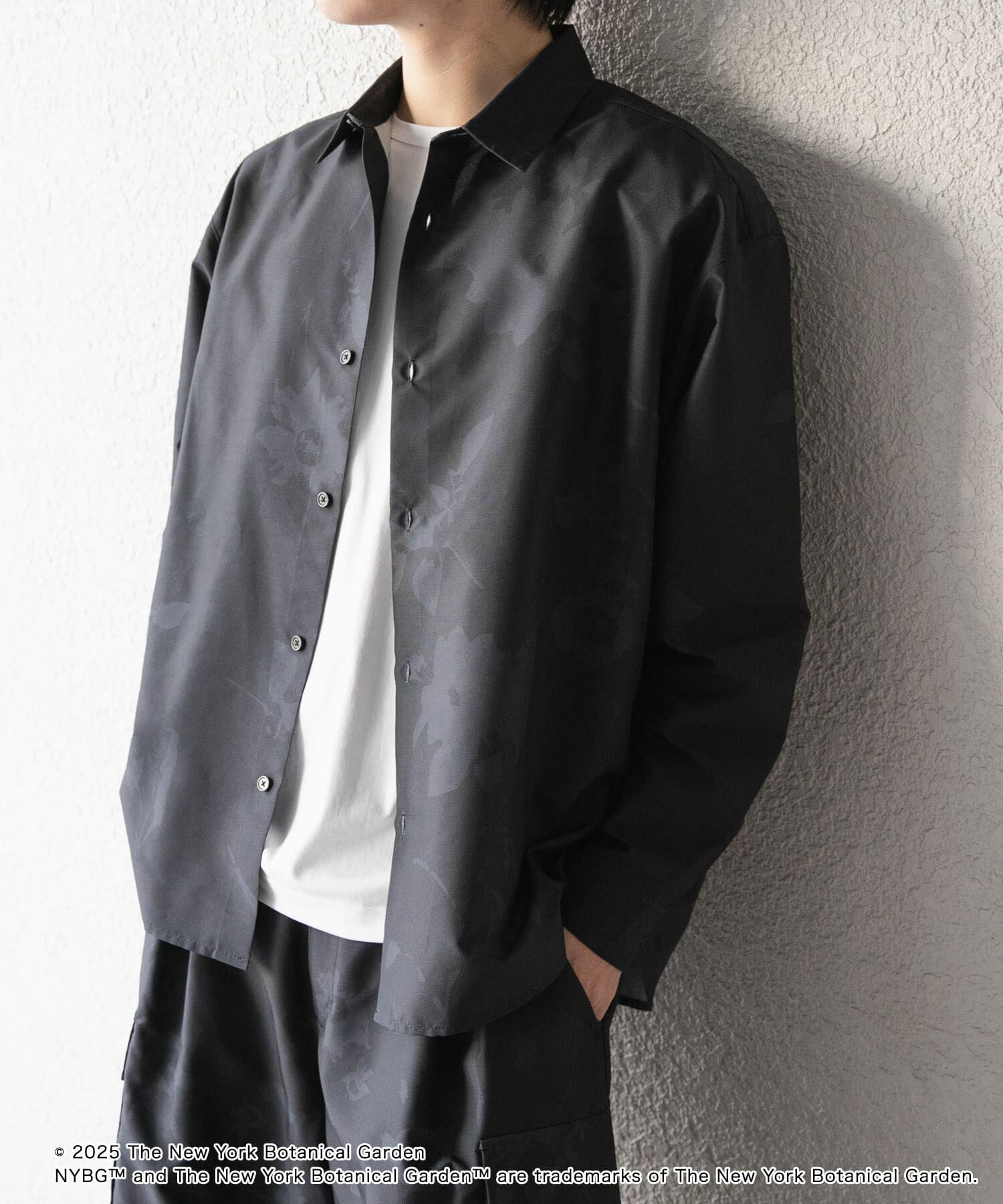 SENSE OF PLACE by URBAN RESEARCH「NYBG　リップストップルーズシャツ」|シャツ・ブラウス|