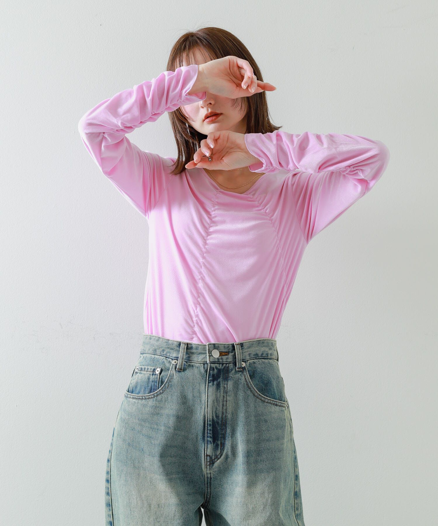 SENSE OF PLACE by URBAN RESEARCH「シアーベロアTシャツ」|Tシャツ・カットソー|