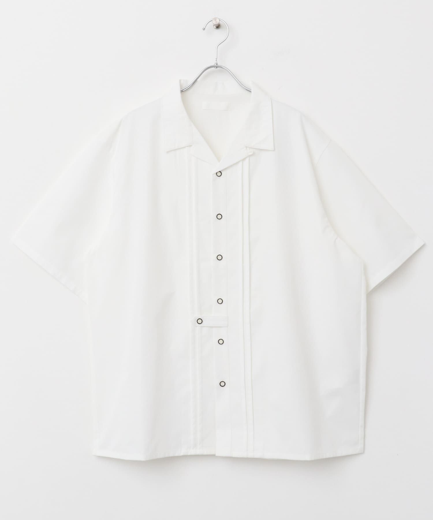 SENSE OF PLACE by URBAN RESEARCH「デザインオープンカラーショートスリーブシャツ」|シャツ・ブラウス|