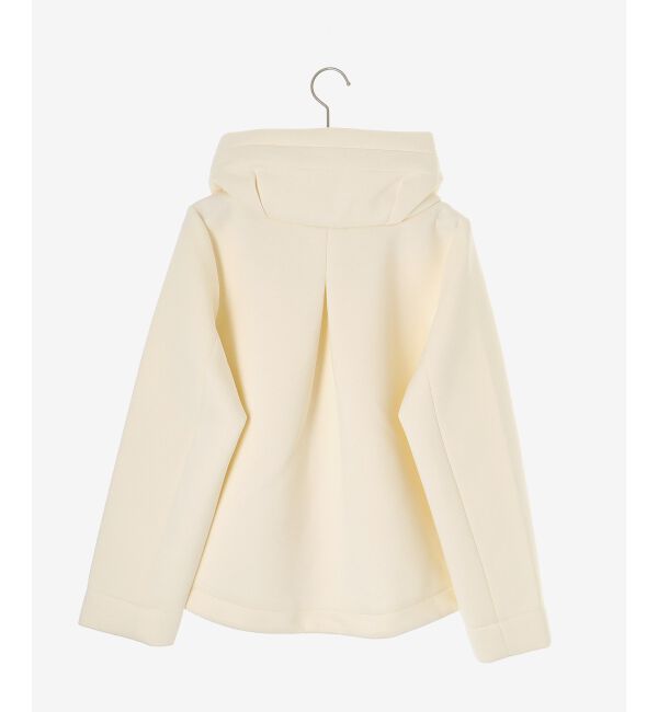 le.coeur blanc「カットボンディング&times;スムースタフタショートブルゾン」|ブルゾン・スタジャン|