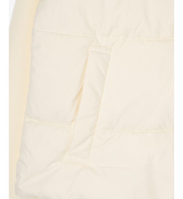 le.coeur blanc「カットボンディング&times;スムースタフタショートブルゾン」|ブルゾン・スタジャン|