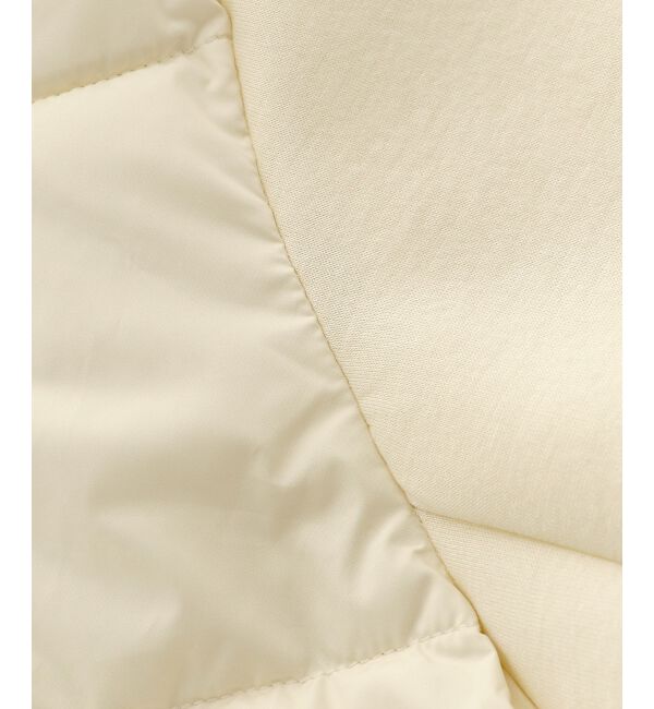 le.coeur blanc「カットボンディング&times;スムースタフタショートブルゾン」|ブルゾン・スタジャン|