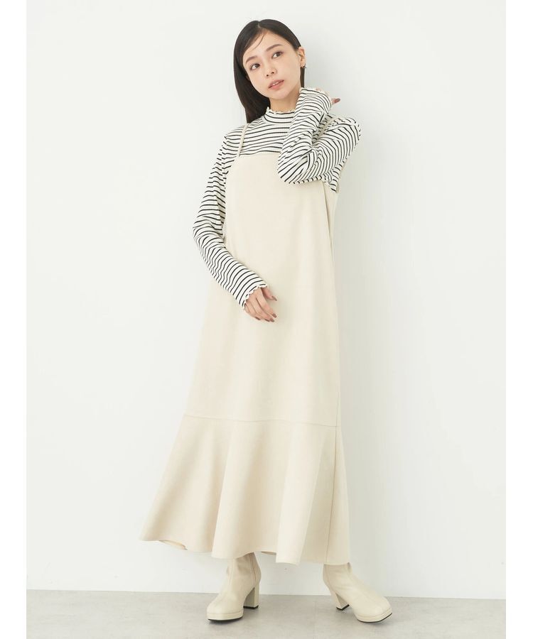 earth music&ecology「チェーンリブハイネックプルオーバー」|Tシャツ・カットソー|