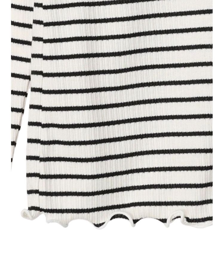 earth music&ecology「チェーンリブハイネックプルオーバー」|Tシャツ・カットソー|