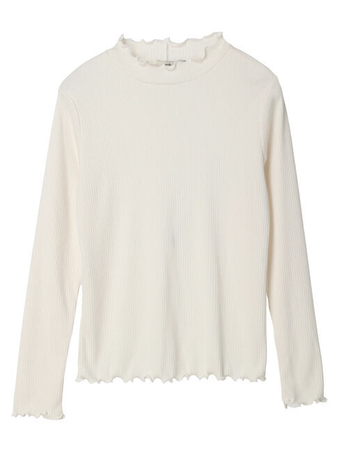 earth music&ecology「チェーンリブハイネックプルオーバー」|Tシャツ・カットソー|