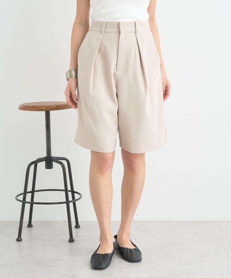 earth music&ecology「タックハーフパンツ」|その他|