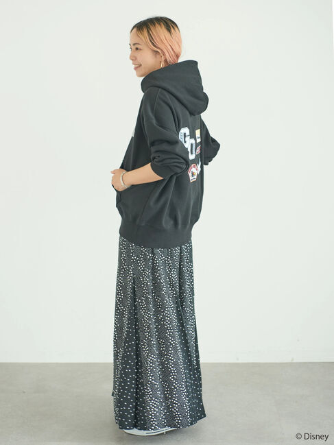  「ワッペン付き裏起毛パーカー/Disney」|Tシャツ・カットソー|