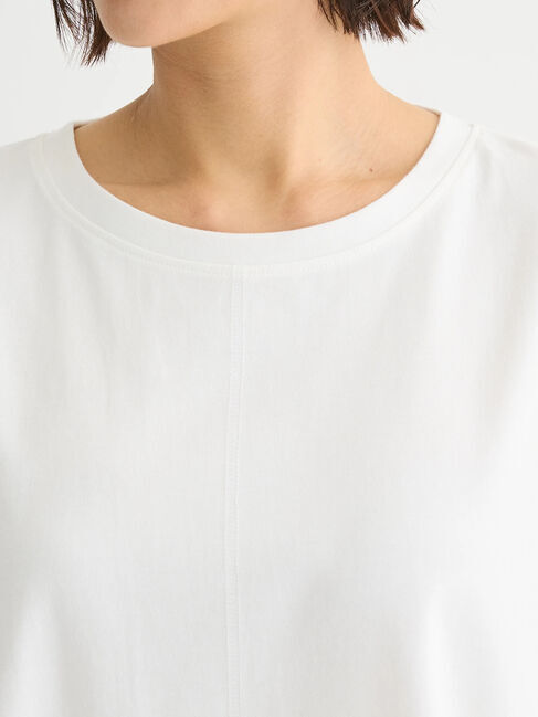 Green Parks「I.フレンチスリーブ前後差カットプルオーバー」|Tシャツ・カットソー|