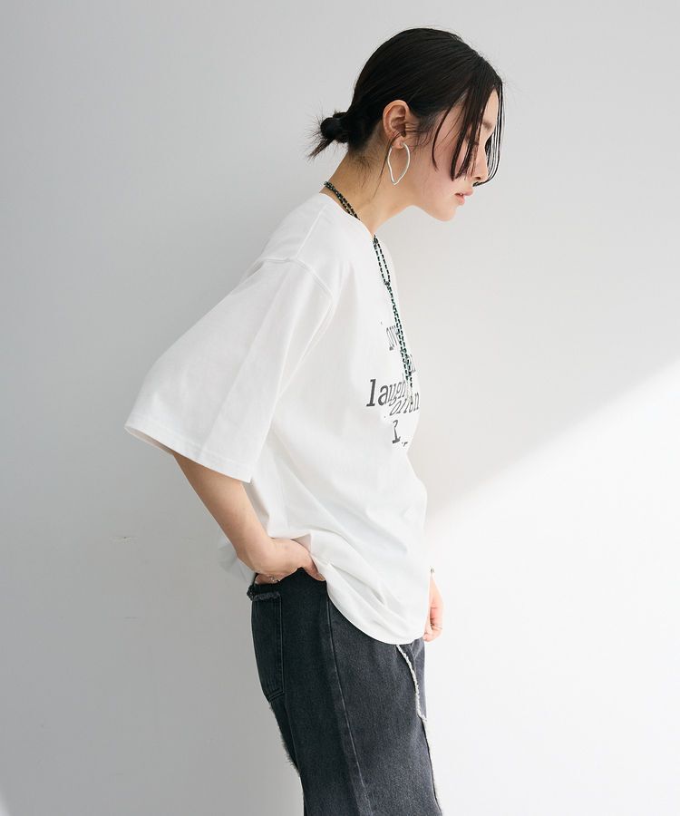 Green Parks「・ELENCARE DUE ロゴpt 6分袖TEE」|Tシャツ・カットソー|