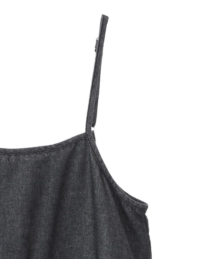 Green Parks「カーゴポケットデニムキャミワンピース」|ワンピース|