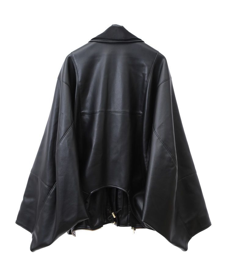 YECCA VECCA「【DOLL UP OOPS】マルチWAY合皮ジャケット」|テーラードジャケット|