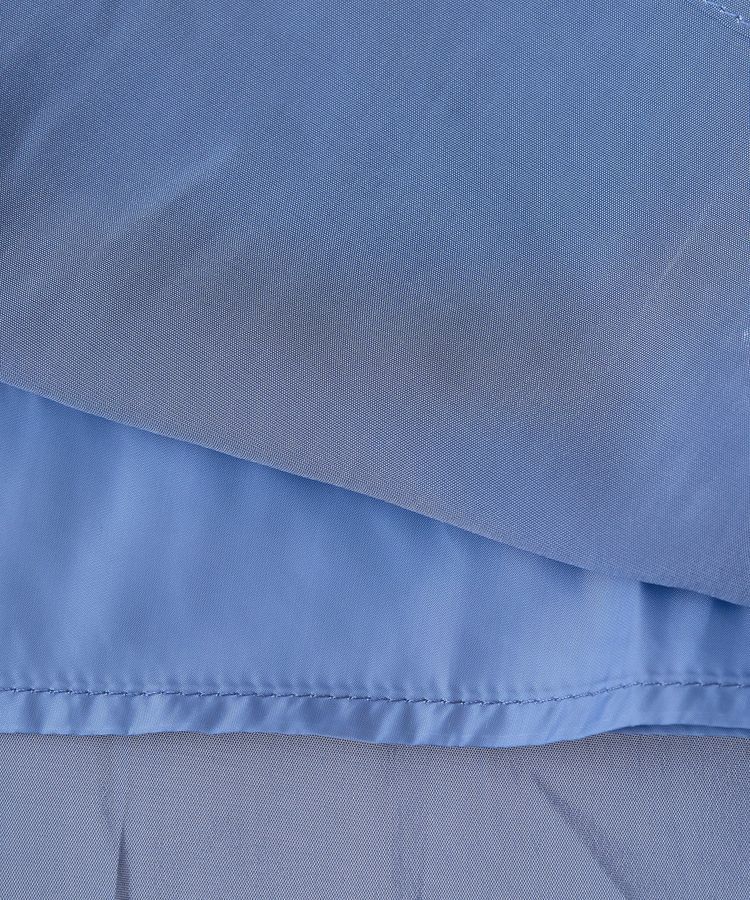 GARAGE OF GOOD CLOTHING「微光沢ギャザーロングスカート」|フレア|