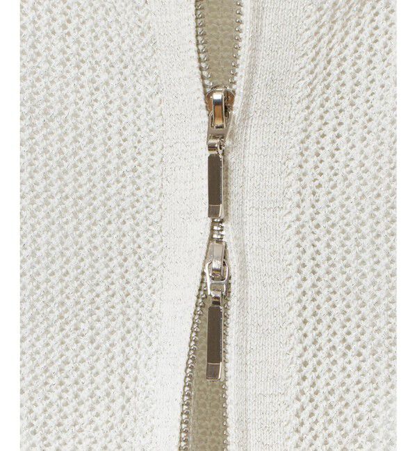 allureville「メッシュブルゾン」|カーディガン|