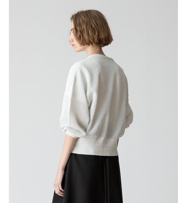 allureville「メッシュブルゾン」|カーディガン|