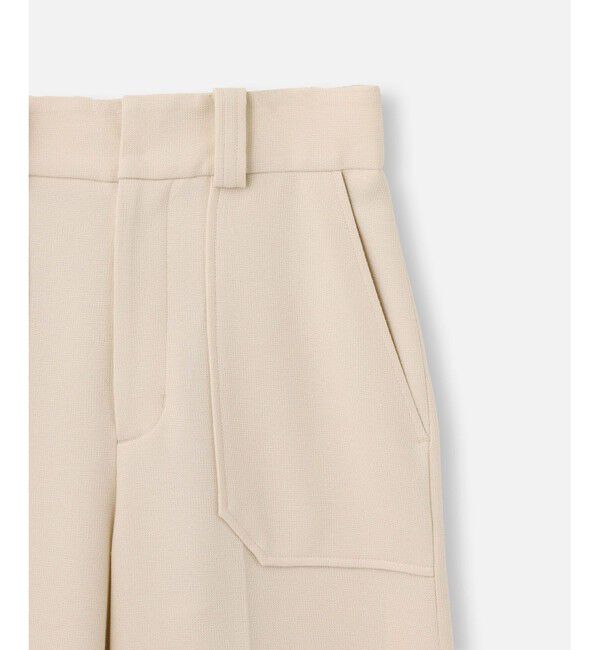 allureville「マットストレッチストレートパンツ」|チノ|