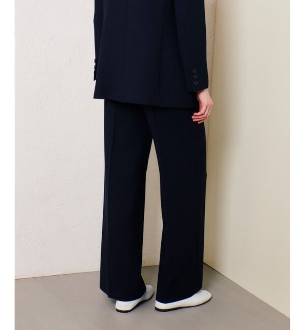 allureville「マットストレッチストレートパンツ」|チノ|