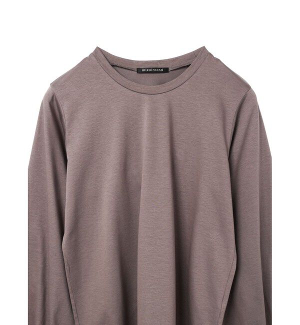 mizuiro ind「mizuiro ind クルーネックパフスリーブプルオーバー」|Tシャツ・カットソー|