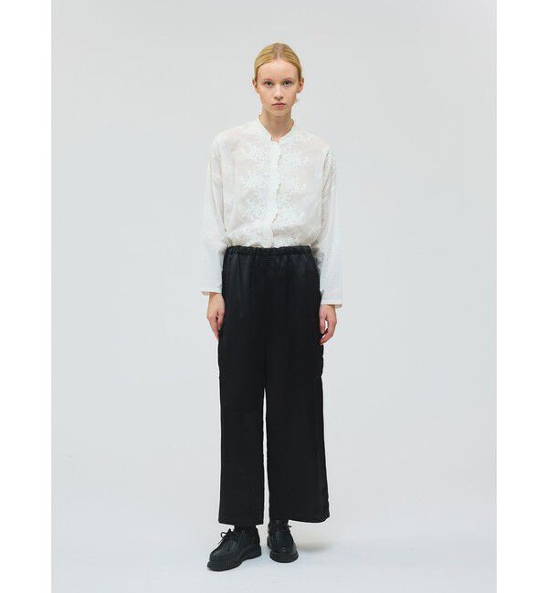 mizuiro ind「mizuiro ind サテンカーゴパンツ」|その他|