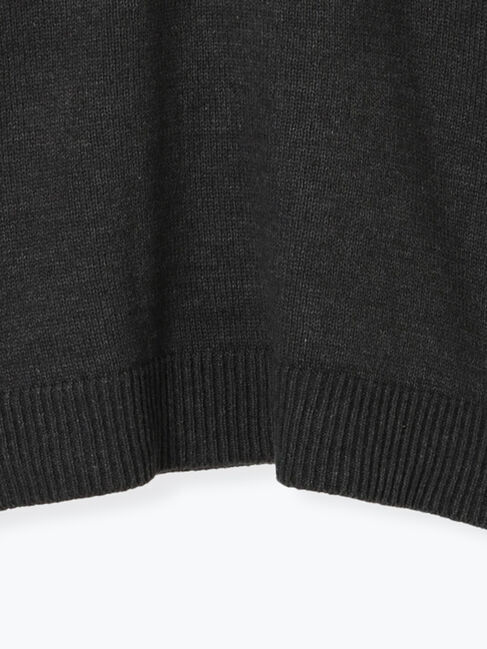 Samansa Mos2「ロゴ刺繍ニット」|ニット・セーター|