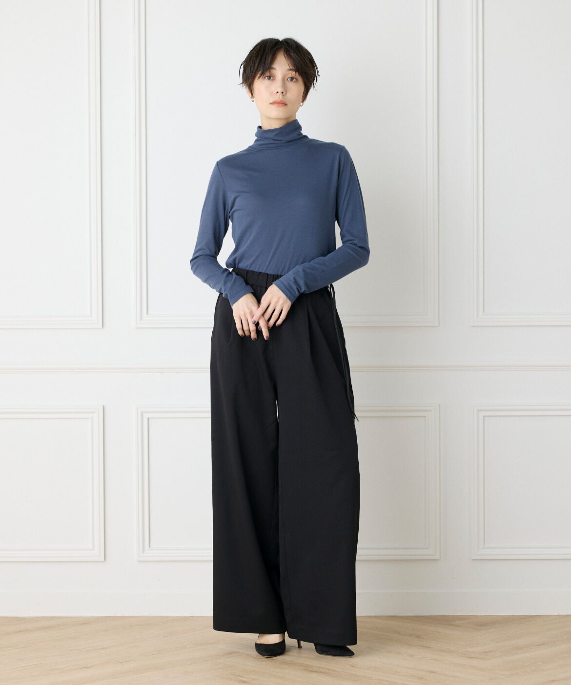 I.T.'S international「《ユニセックス》ライトツイルワイドストレートパンツ」|その他|