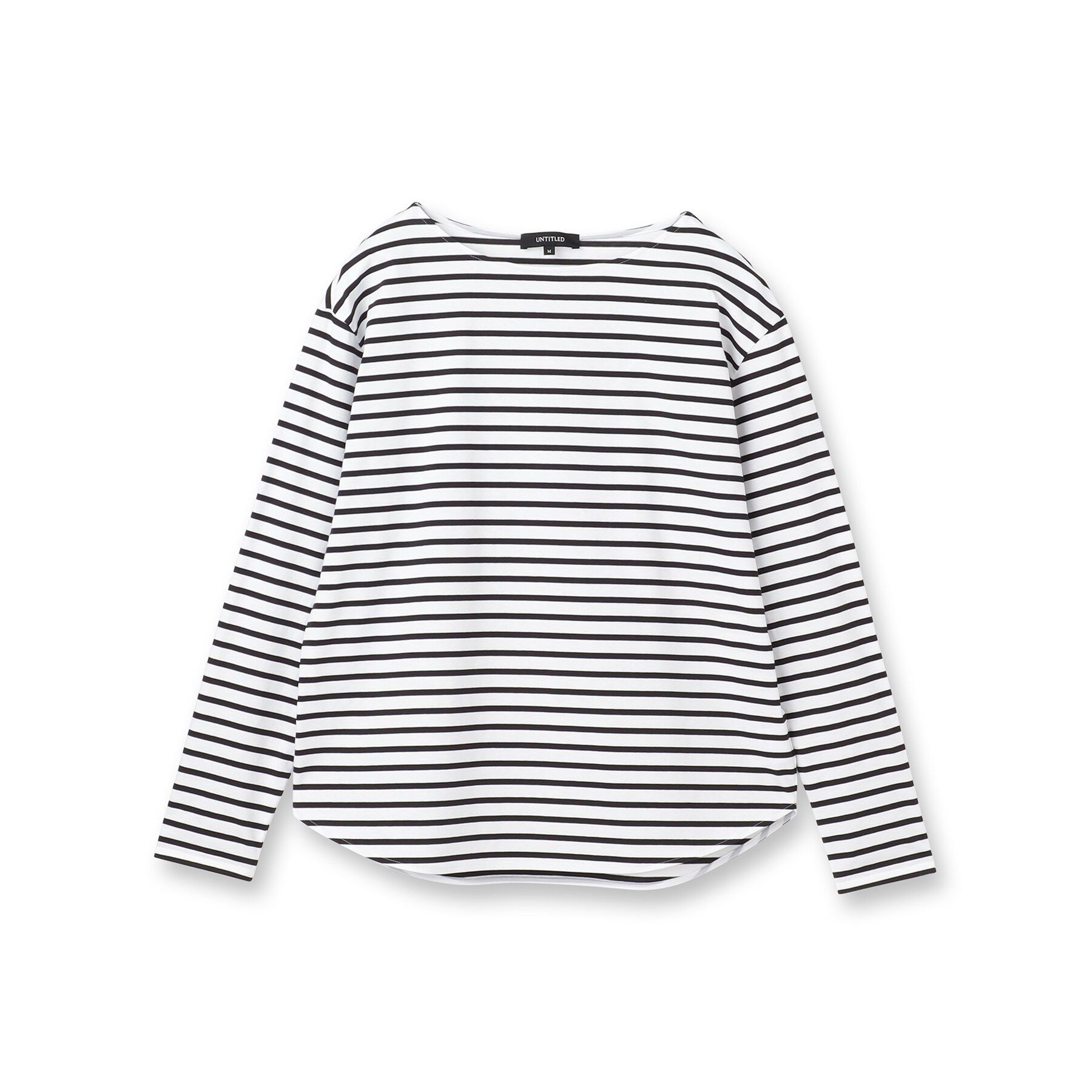 UNTITLED「【洗える/ロンTシャツ】ラウンドテールジャージプルオーバー」|Tシャツ・カットソー|