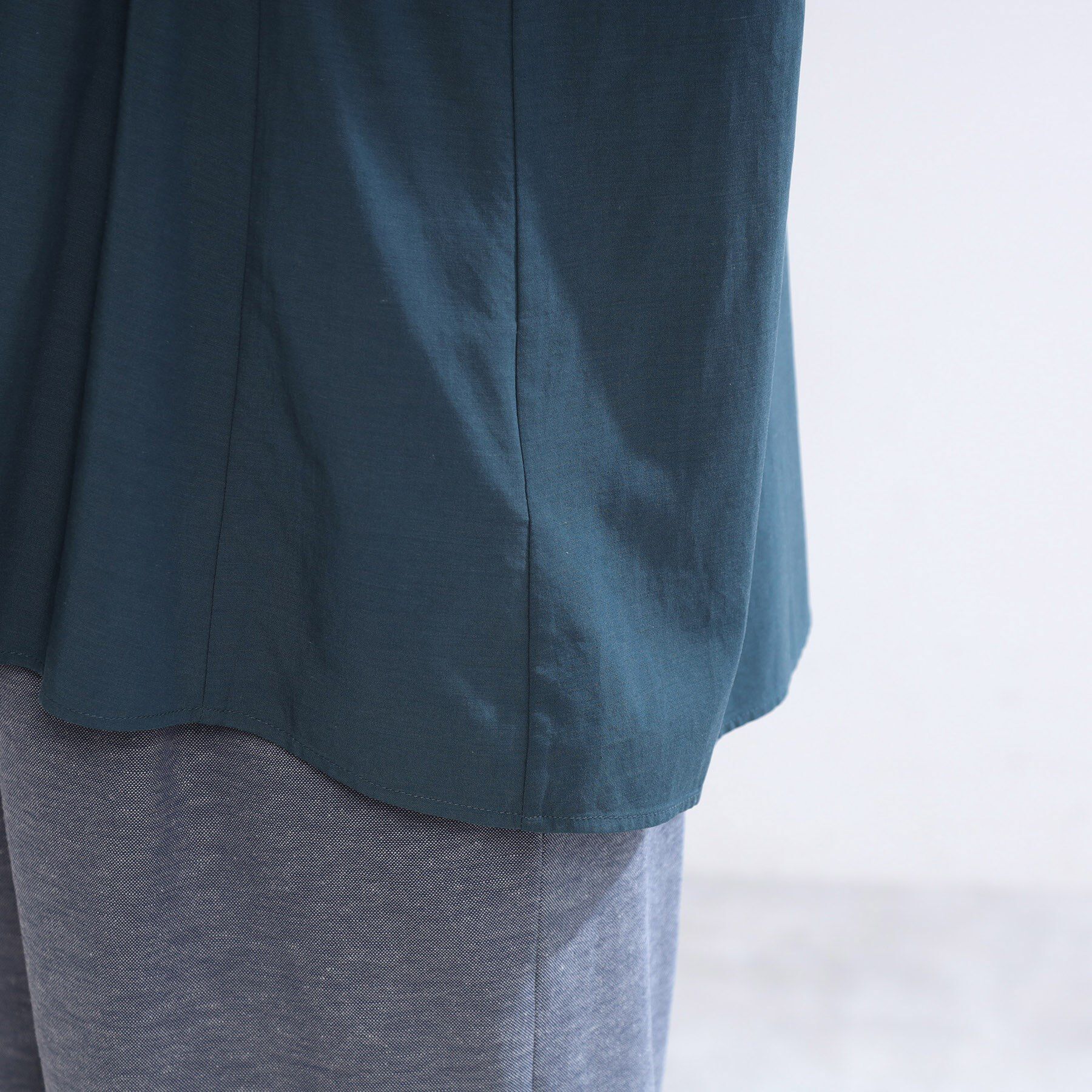 Reflect「【手洗い可】スキッパーブラウス」|シャツ・ブラウス|