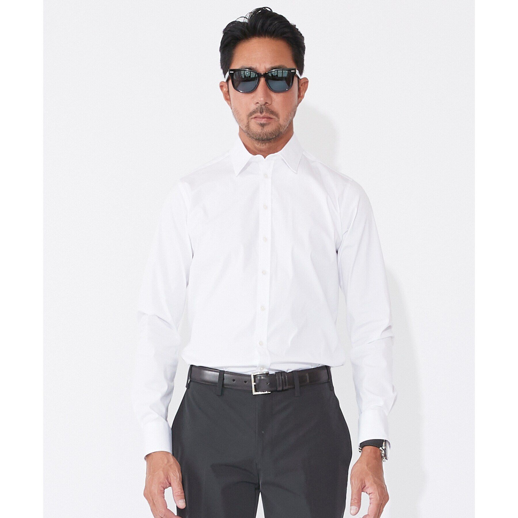 DRESSTERIOR「【干場義雅&times;DRESSTERIOR】ドレスシャツ」|シャツ・ブラウス|ホワイト(001)