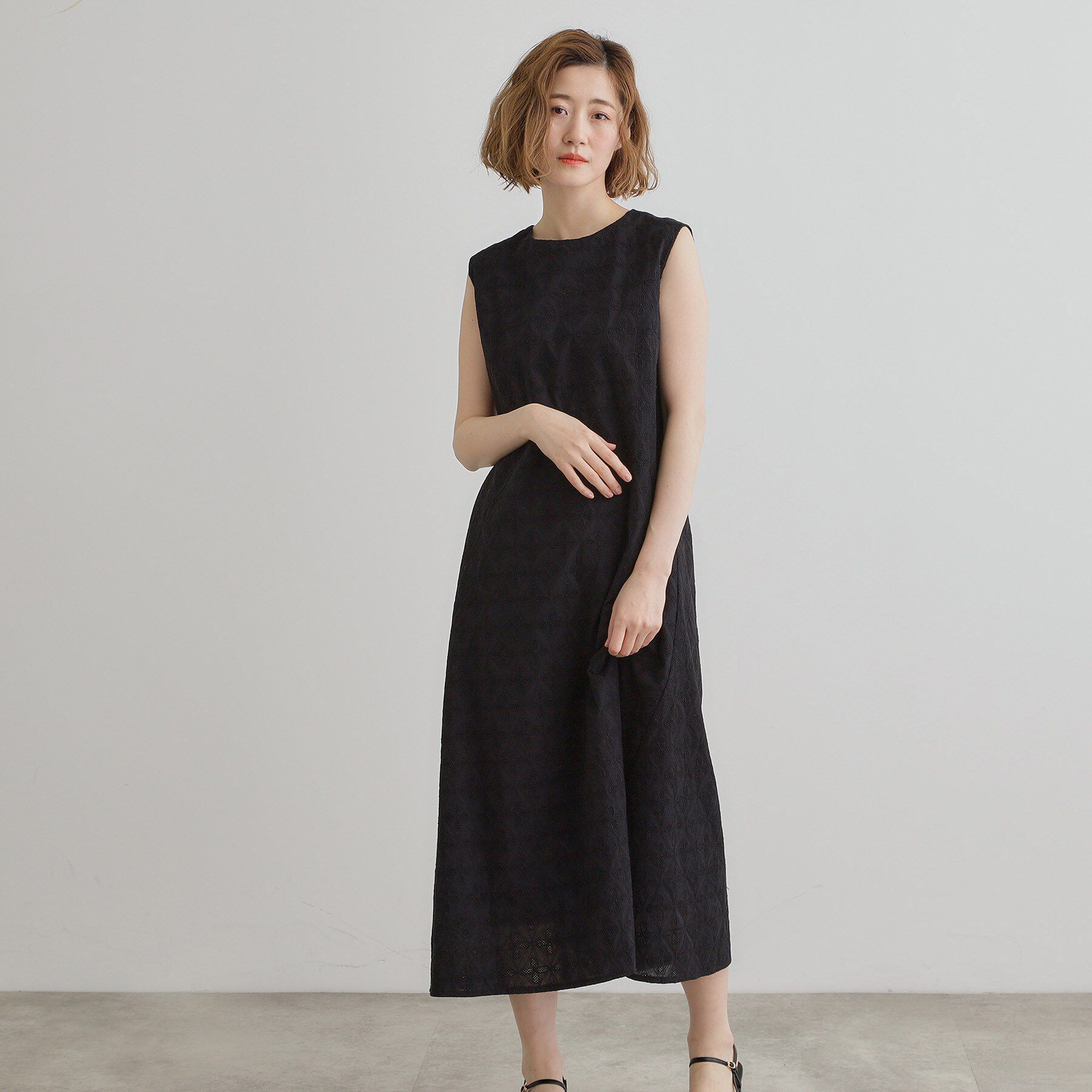 grove「【一枚で華やか】エンブロイダリーレースワンピース」|ワンピース|