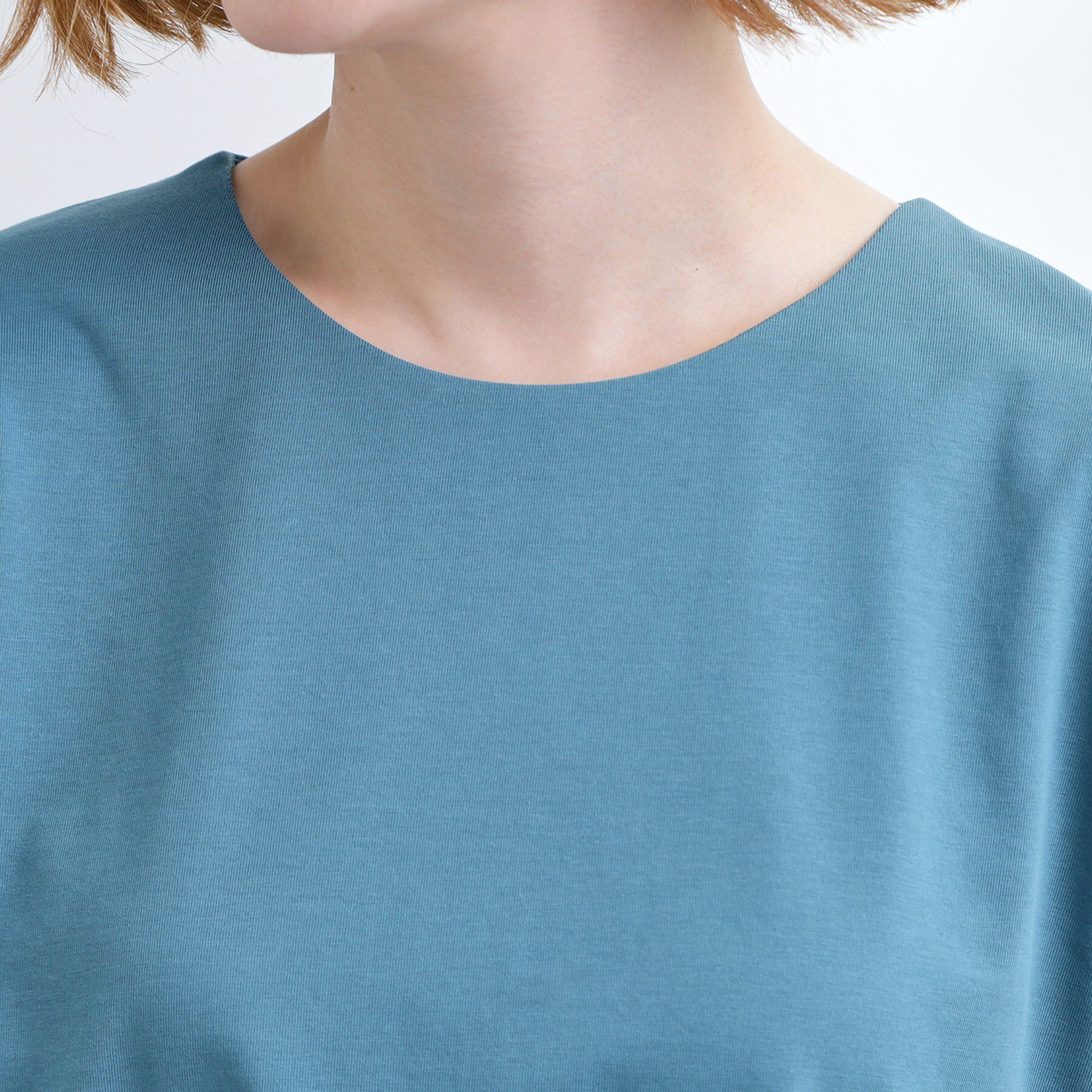 grove「【UV・冷感】布帛使いフレアーTシャツ」|Tシャツ・カットソー|