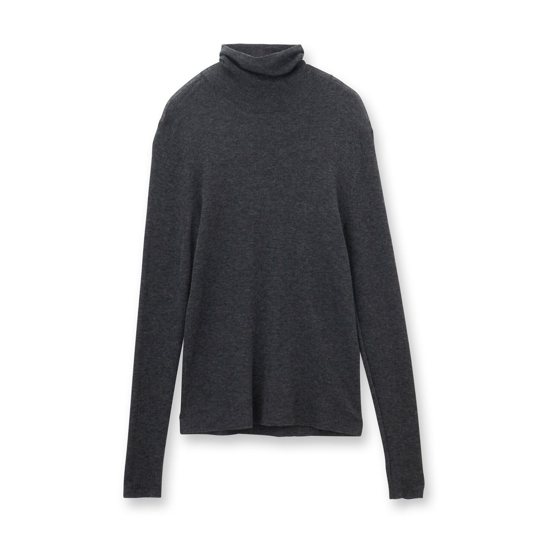 INDIVI「【洗える／ウール混／シアーラメ】ハイネックニット」|ニット・セーター|