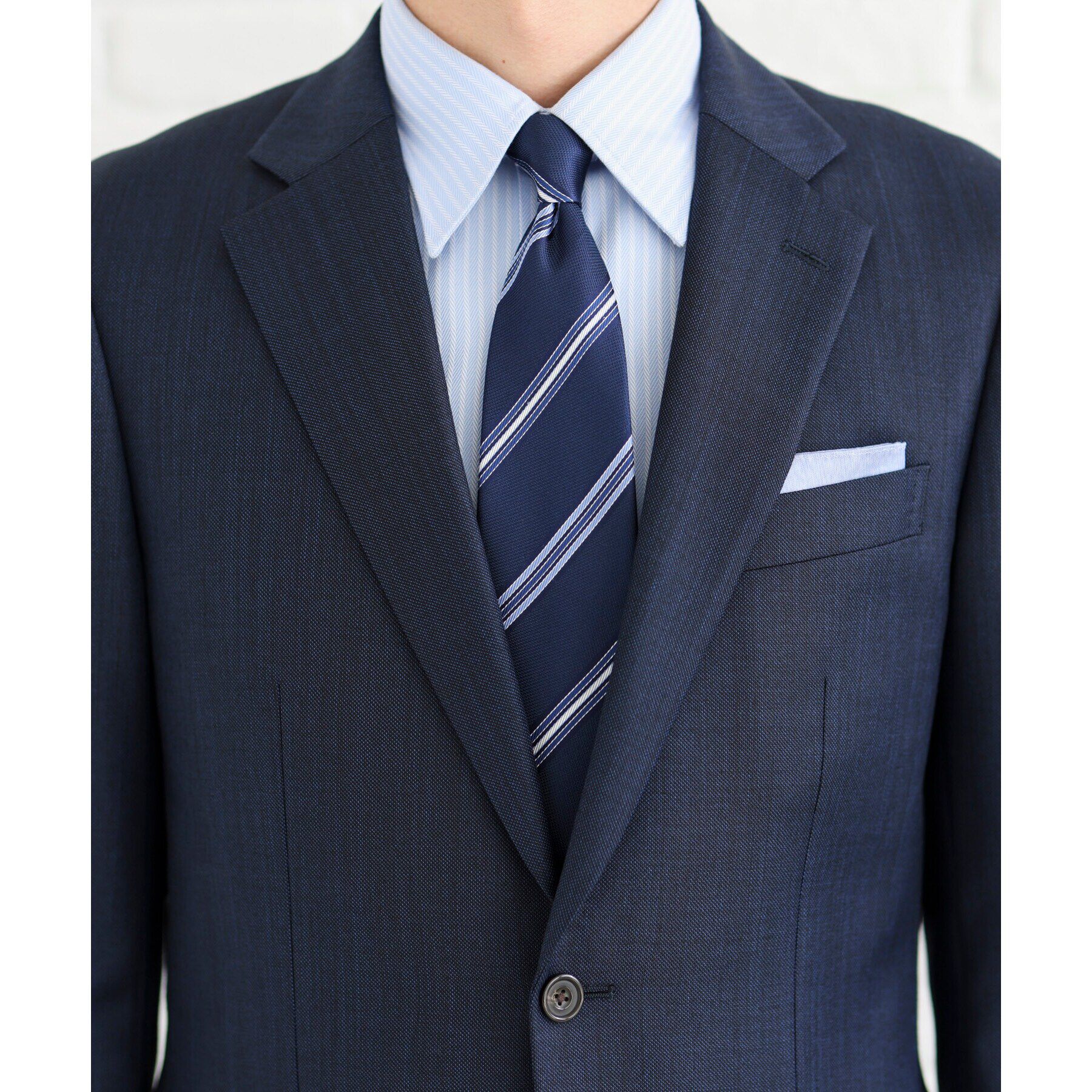 TAKEO KIKUCHI「テクスチャーメランジストライプ　ネクタイ」|ネクタイ・蝶ネクタイ|