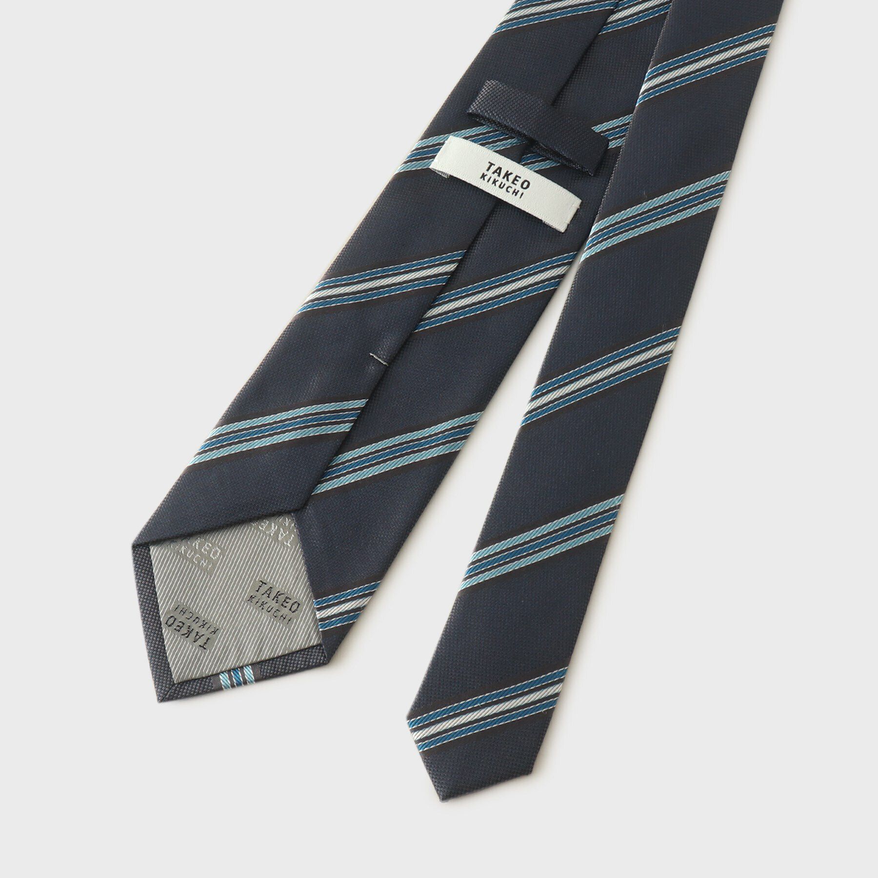 TAKEO KIKUCHI「テクスチャーメランジストライプ　ネクタイ」|ネクタイ・蝶ネクタイ|