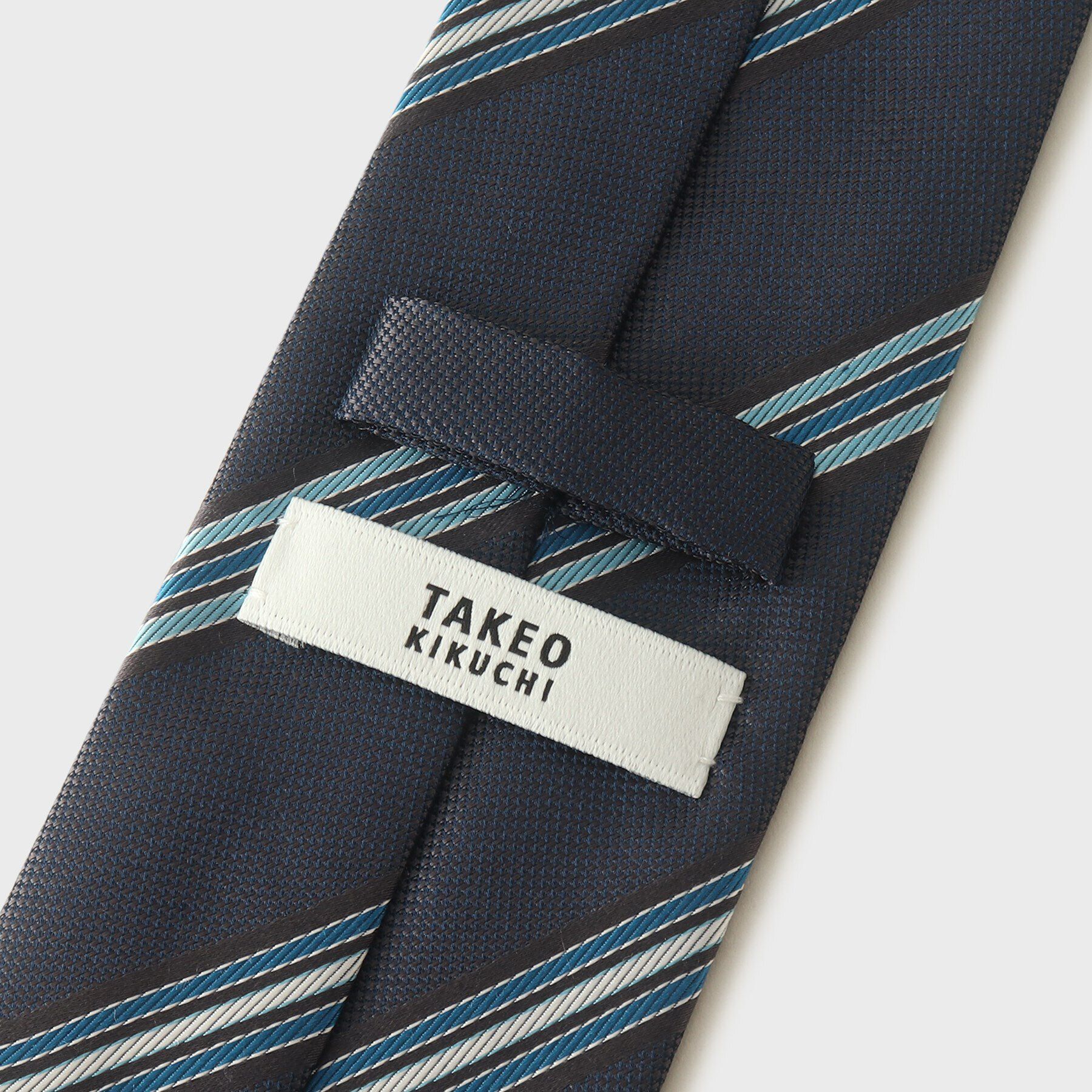 TAKEO KIKUCHI「テクスチャーメランジストライプ　ネクタイ」|ネクタイ・蝶ネクタイ|
