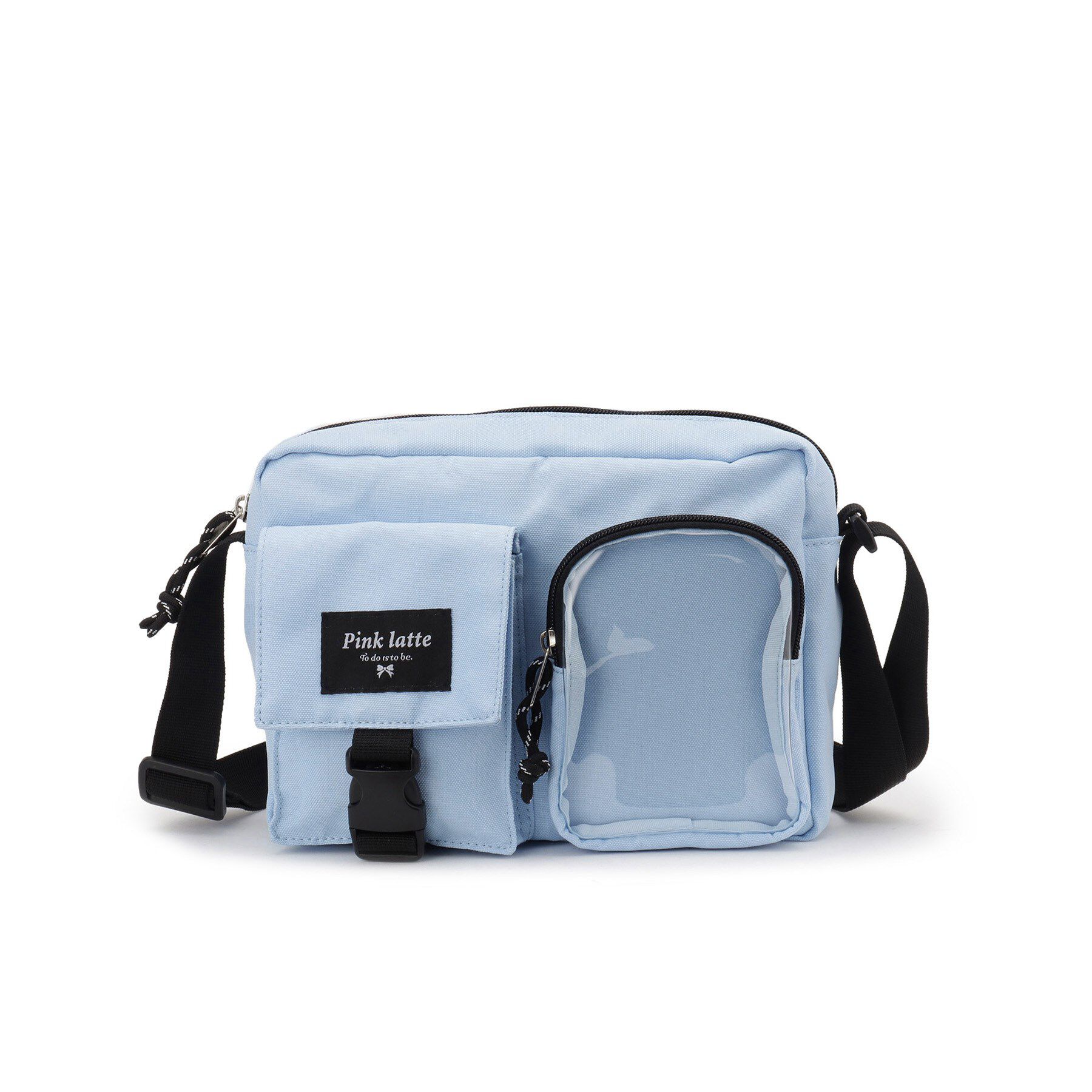 PINK-latte「Wポケカジュアルショルダー」|ショルダー・メッセンジャー|