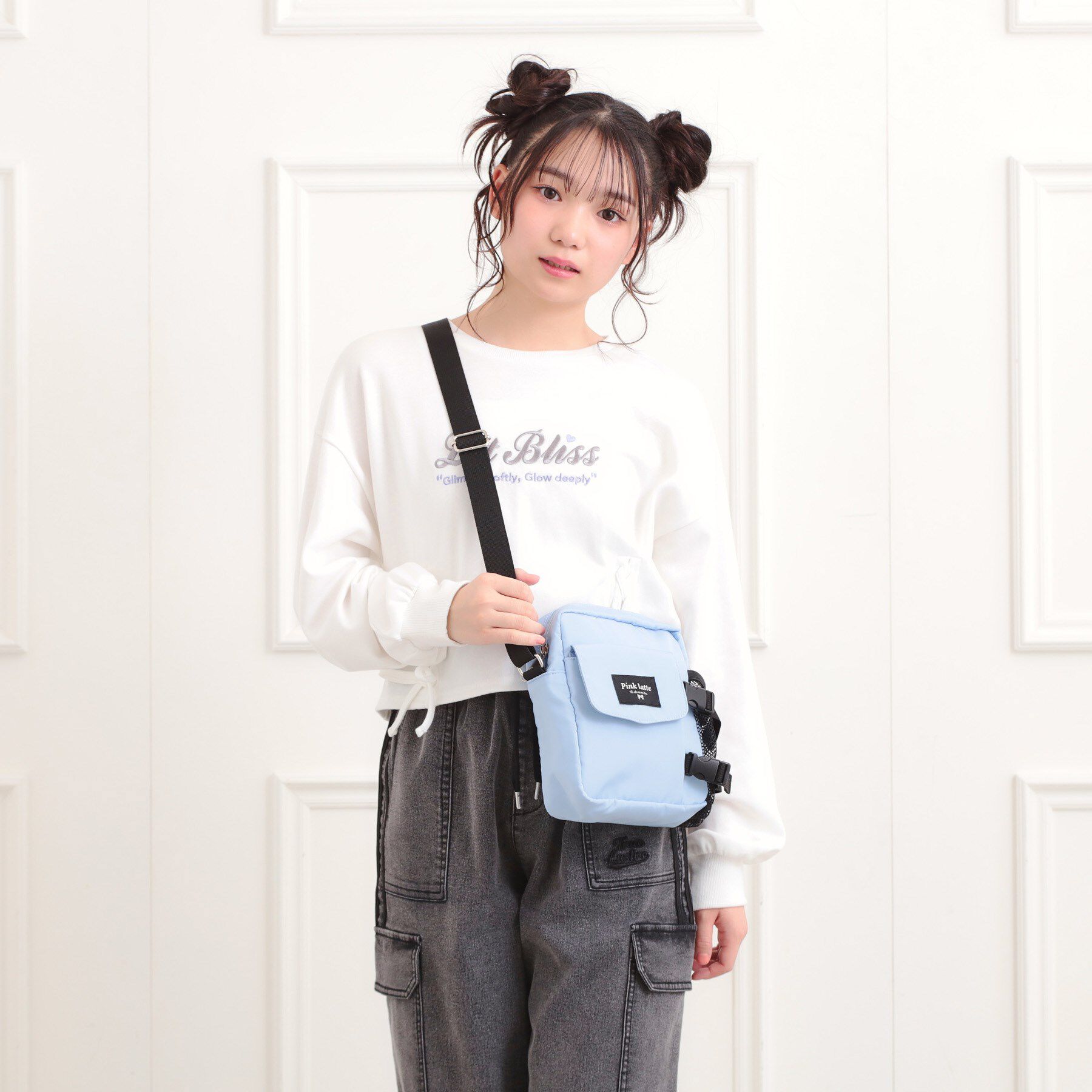 PINK-latte「ボトルホルダーショルダー」|ショルダー・メッセンジャー|