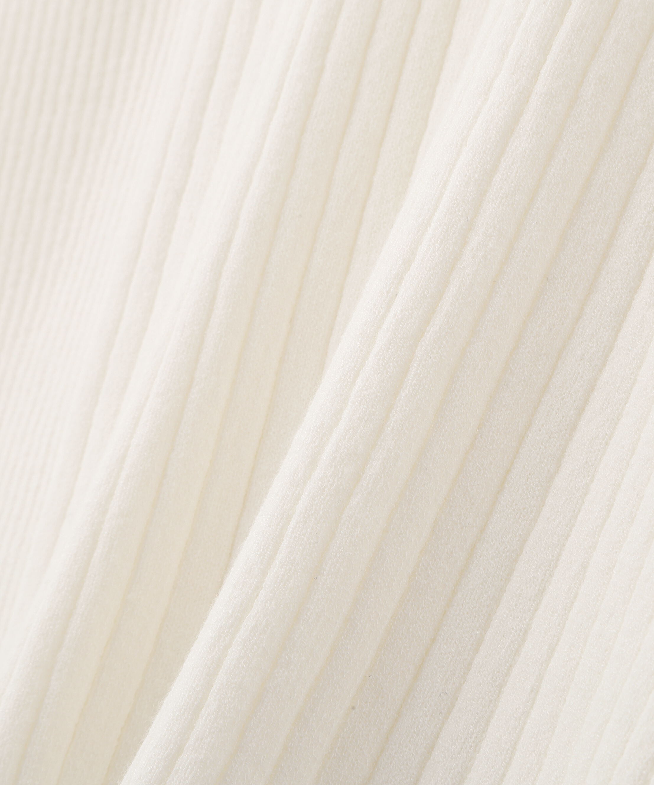  「袖ボタンリブニット」|ニット・セーター|