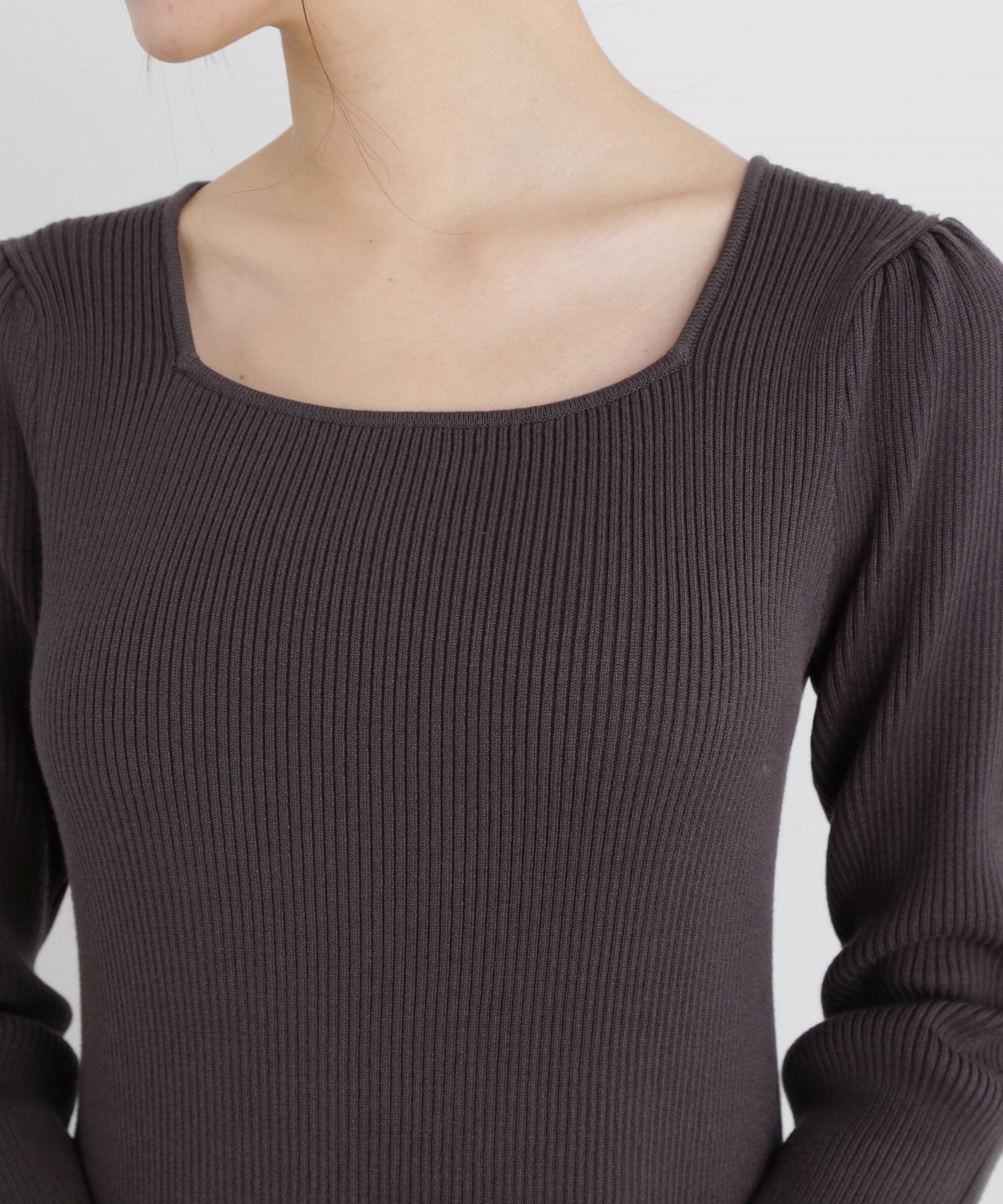 PROPORTION BODY DRESSING「マーメイドドッキングスリーブニットワンピース」|ワンピース|