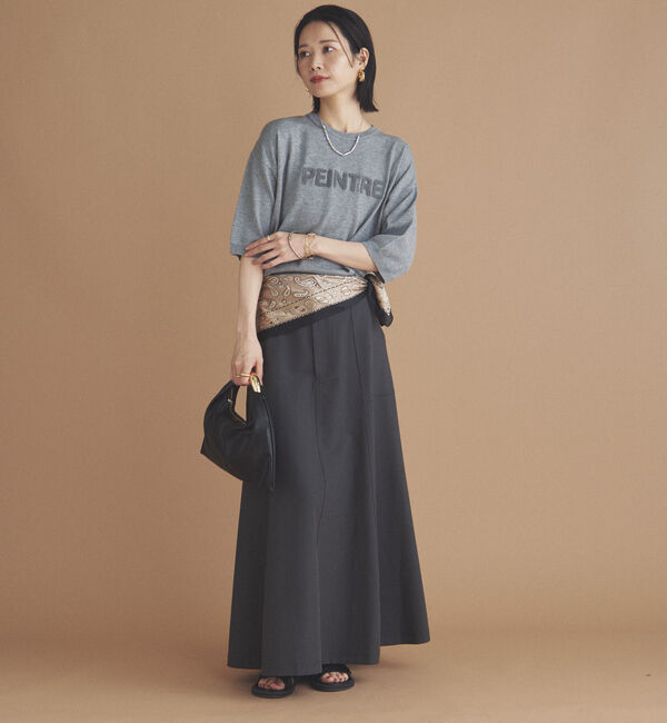 Doux archives「ＰＥＩＮＴＲＥロゴニット」|ニット・セーター|