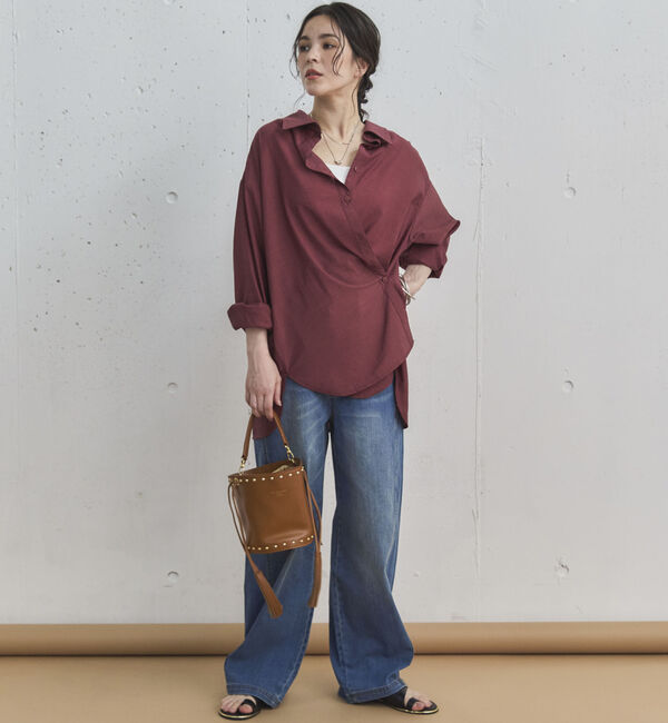 Doux archives「カシュクールシャツ」|シャツ・ブラウス|