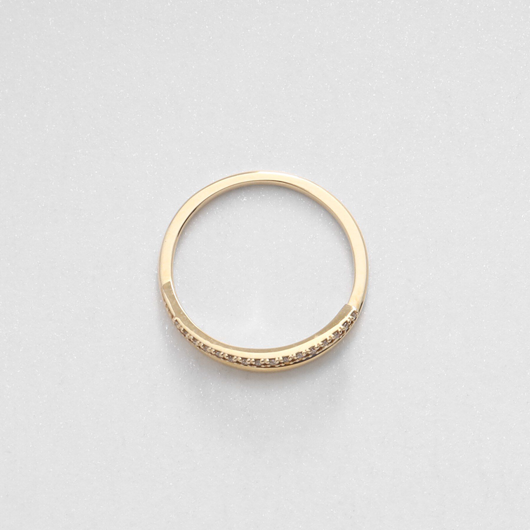 COCOSHNIK「K10ダイヤモンド ブランチ リング」|リング|