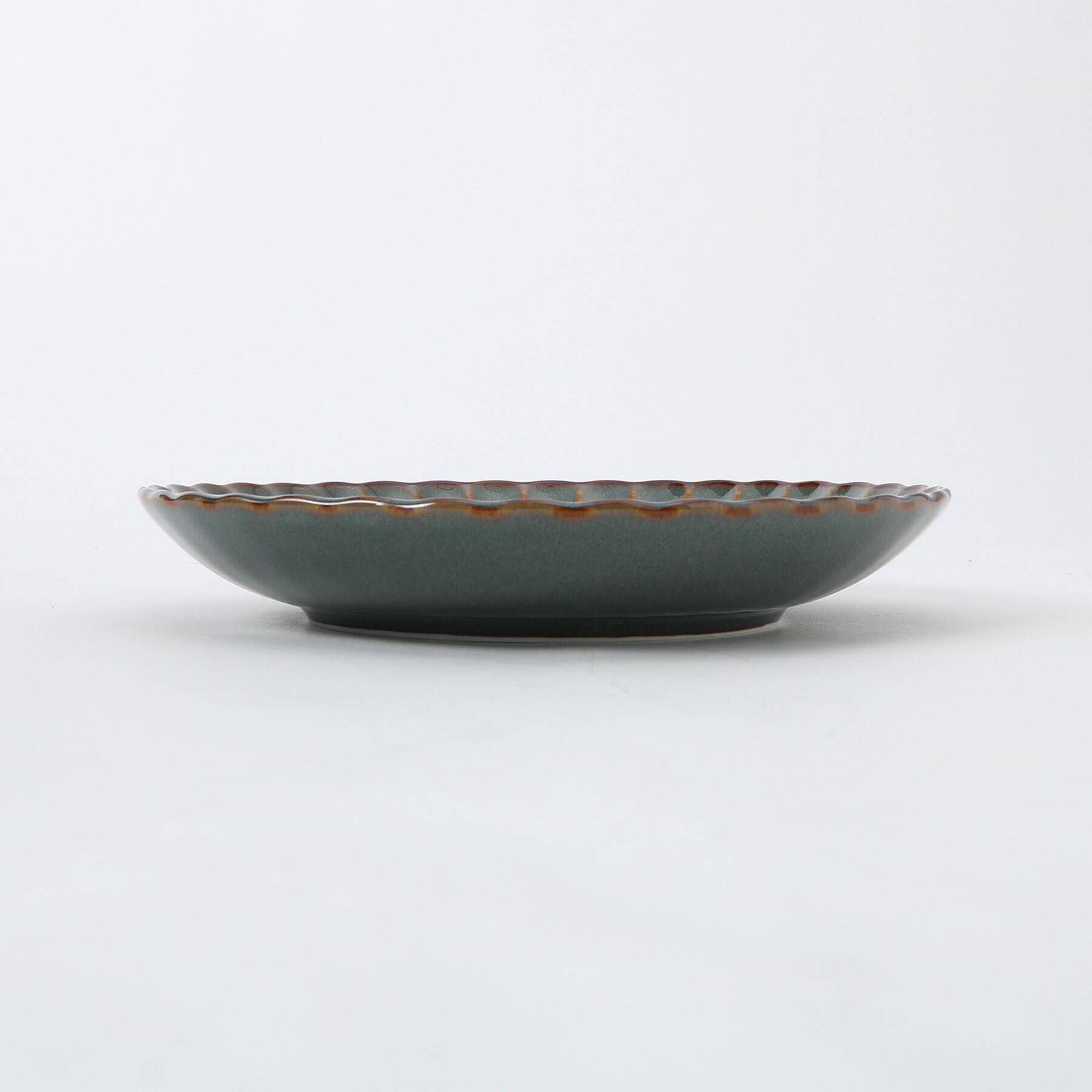 212 KITCHEN STORE「かすみ 山藍 18cm 丸皿」|食器・キッチングッズ|