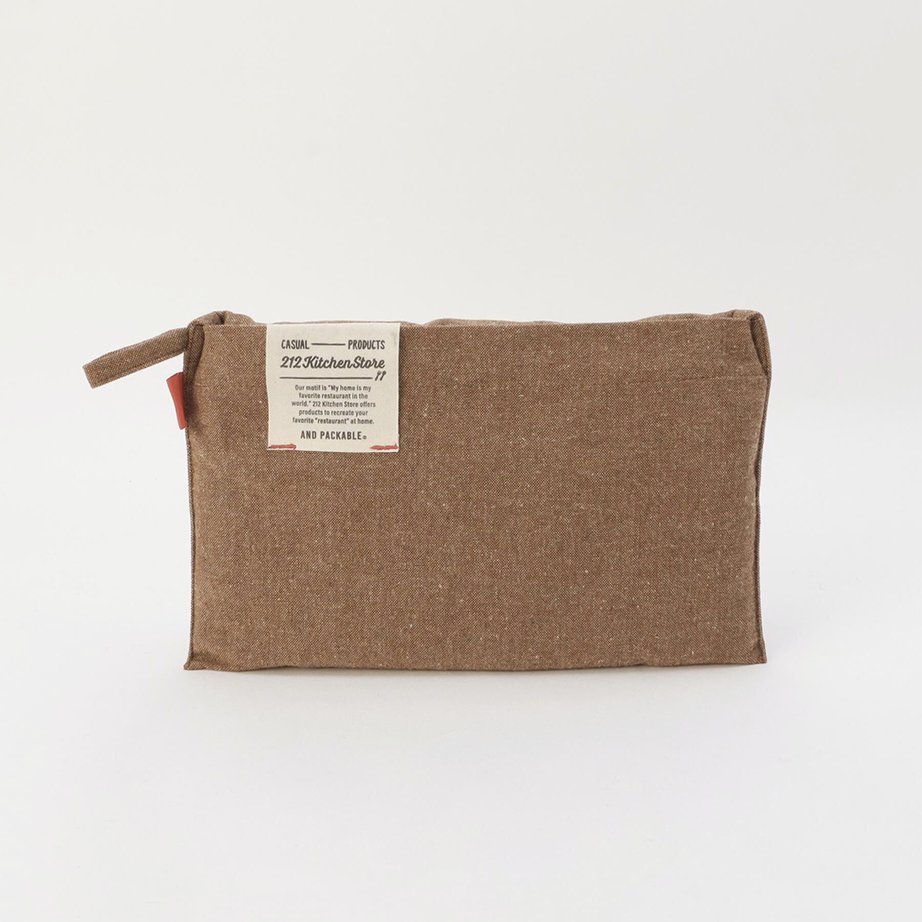 212 KITCHEN STORE「ギャルソンエプロン リサイクルコットン アーモンド」|食器・キッチングッズ|