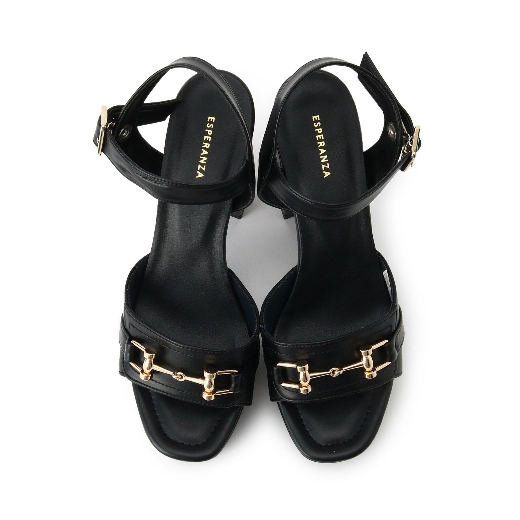 ESPERANZA「アッパービット厚底ヒールサンダル」|サンダル|