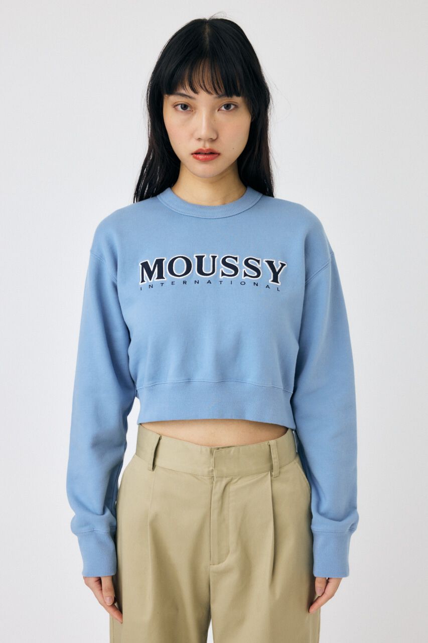 MOUSSY「MOUSSY TWILL アップリケ プルオーバー」|パーカー|