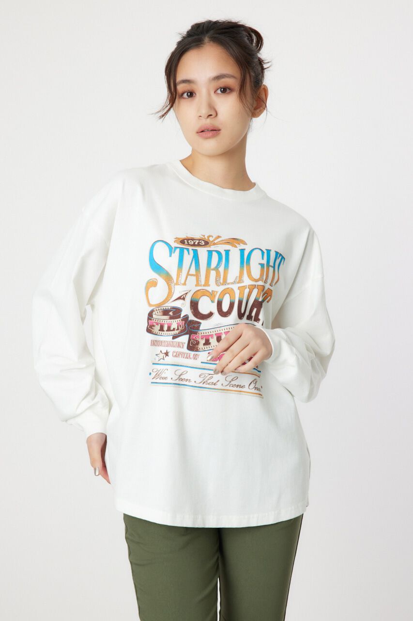 RODEO CROWNS「SCFS ロングTシャツ」|Tシャツ・カットソー|O/WHT1