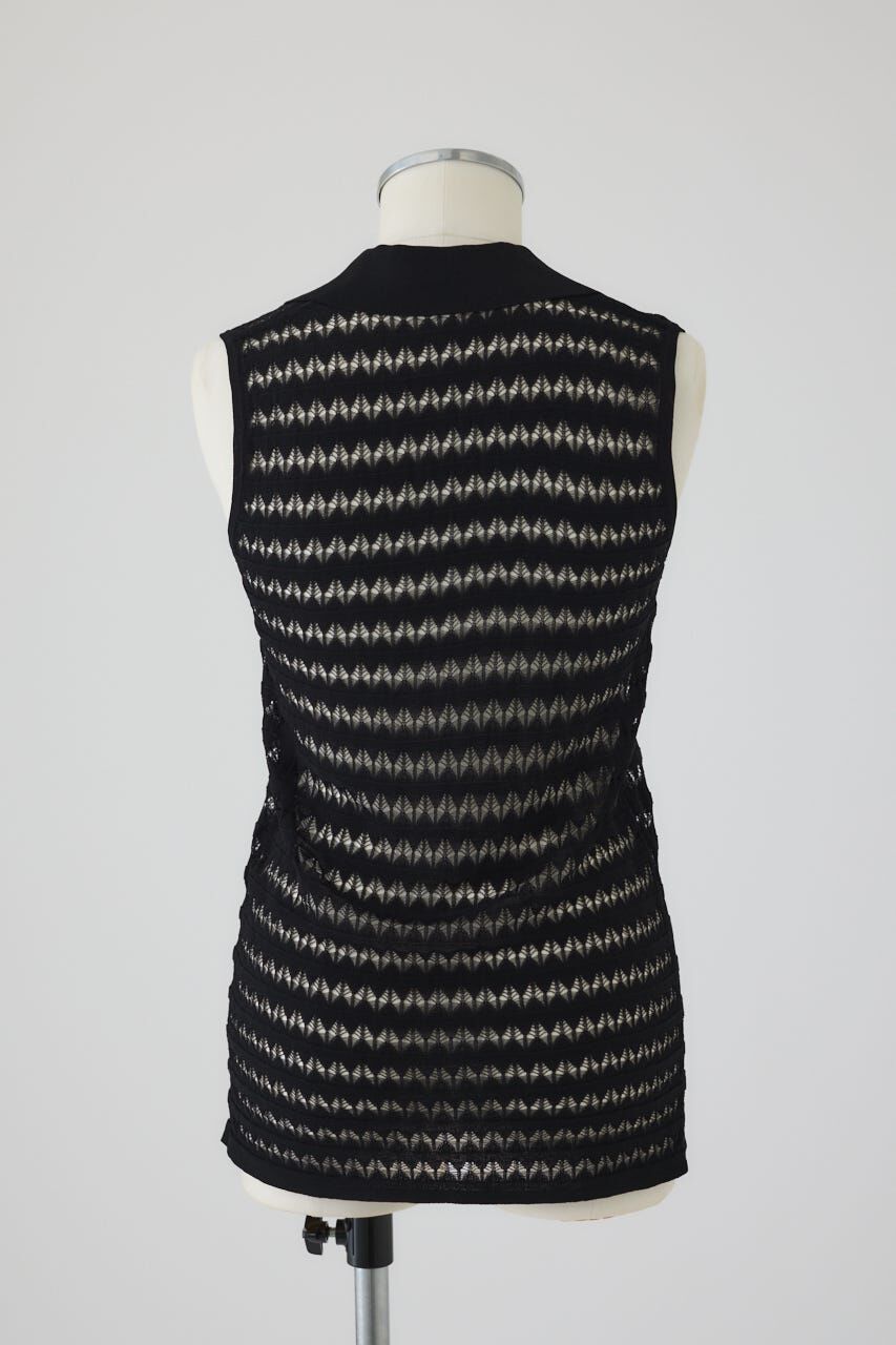 RIM.ARK 「Crochet collar knit tops」|ニット・セーター|